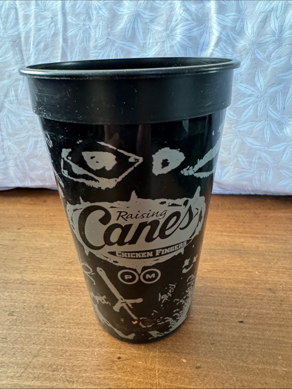 Black Logo Reusable Tumbler